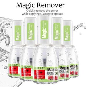 NEW Magic Nail Polish Remover 15ml Burst UV&LED Gel Soak Off Remover Gel for Manicure Fast Healthy Cleaner257Z