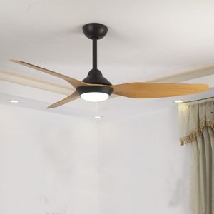 Candeliers American Luxury Industrial Wind Ceiling Fan Light DC110V/220V Fãs de moda criativa nórdica Ventilador de techO