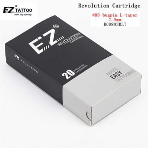 EZ Revolution Cartridge Tattoo Needles Round Liner mm Bugpin Long Taper För maskiner och grepp st P