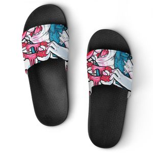Scarpe personalizzate fai-da-te Fornisci immagini per supportare la personalizzazione pantofole sandali uomo donna sedici Chinoiserie