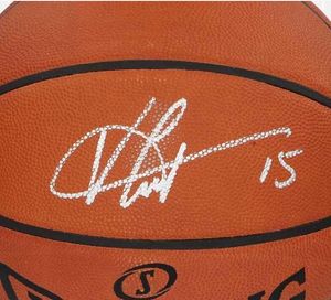 Fox colecion￡vel Lonzo Ball Vince Carter Wade Hardaway autografado assinado assinado Signatureer Autograph Autograph Indoor/Outdoor Collection Sprots Bola de basquete