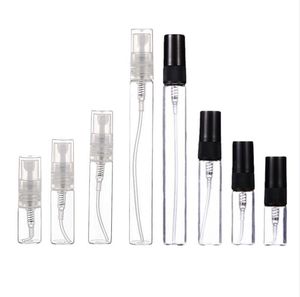 Flacone spray vuoto Flacone da viaggio in plastica Pompa dispenser per cosmetici riutilizzabili Bottiglie spray per nebulizzazione fine 2ML 3ML 5ML 10ML