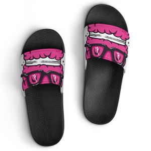 DIY özel ayakkabıları, özelleştirme terliklerini desteklemek için resimler sağlıyor sandaletler erkek moda ahdkej