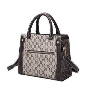 Borse Saldi Borse da donna Borsa da donna di grande capacità con stampa a tracolla portatile versatile e versatile