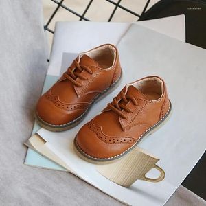 Flat Shoes Joycutebaby Spring Autumn Children Leather For Boys Girls Casual Kids Soft Bottom Outdoor Baby Sneak