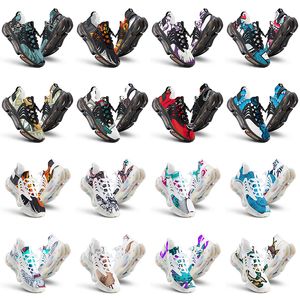 men women custom outdoor shoes artoon animal design diy word black white blue red mens trainer 0372