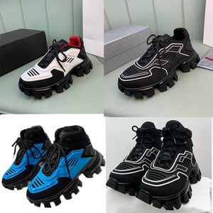 Modeplattform Cloudbust Thunder Sneakers f￶r m￤n Kvinnor Teknisk tyg LACE-UP Gummitr￤nare 3D Eyestay L￤tt sneaker M￤n skor nr338