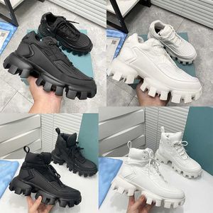 Fashion Platform Shoes Cloudbust Thunder Sneakers f￶r m￤n Kvinnor H￶gt topptekniskt tyg LACE-UP Gummitr￤nare 3D Eystay Lightweight Sneaker Men Shoes No338