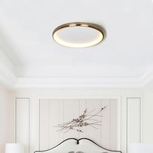 Taklampor modern rund fjärrkontroll led belysning dimbar energibesparande lampa vardagsrum sovrum studie inomhus dekor