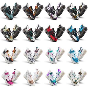 men women custom running shoes artoon animal design diy word black white blue red mens trainer 0418