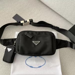 Black -Botka Designer Fanny Pack Table TABY Kobiety męskie opakowania nylonowe płótno Bombag Torby na ramię Męs