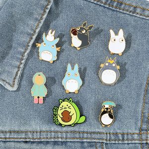 Japanes Anime cute dragon series brooch cartoon creative pin clothing backpack decoration sweater pin accessories wholesale