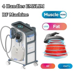 EMSLIM EMS Slimming Machine Hi-EMT Sculpting Neo med radiofrekvens RF V￤rmande fettceller Borttagning