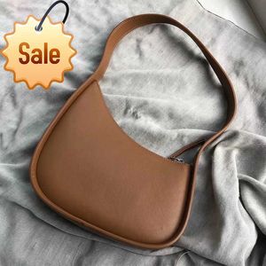 Luxury Designer Shoulder Bags 2023 Fashion Women's Row Half Moon Bags Quality Leather Single Shoulders Underarm Bag Factory Direct Sales