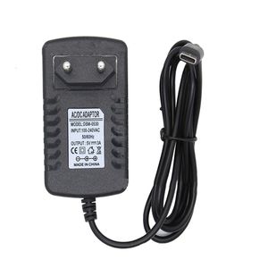 Smart Power Plugs V A MA Supply Adapter USB Typ C laddare för Raspberry Pi US EU Plug utan switch