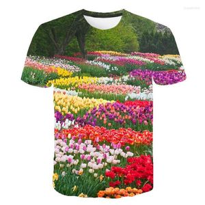 Мужские рубашки T 2022 пейзаж рубашка мужская футболка хип-хоп