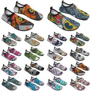 Homens Mulheres Sapatos personalizados Sapatos de água Diy Moda de tênis personalizados Multi-Colored183 Mens Outdoor Sport Trainers