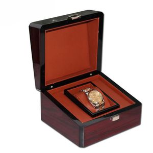 Regarder la bo￮te cadeau Classical Mens Femmes Luxury Wood Watch Bo￮tes Affichage Affichage de rangement 239w