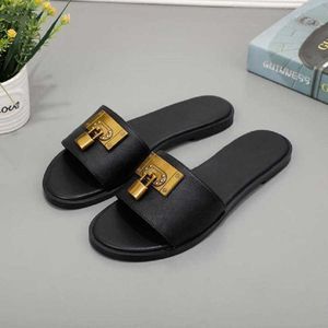 Slides Sandals Shoes Summer Huaraches Fashion Classics Tiger Cat Design с пыльными мешками от стильных тапочек мужчины женщины Bagshoe1978 1-9