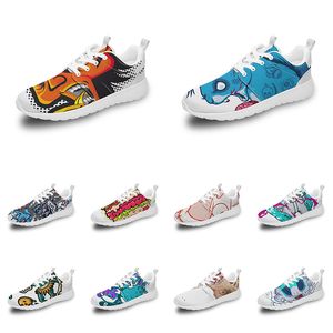 Cartoon Animal Men Anime Women Custom Sports Shoes Design Diy Word Black White Blue Red Colorful Outdoor Mens Trainer Wo S S Bbed s