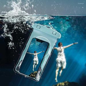 Borse portaoggetti Borsa da viaggio impermeabile per custodia per telefono Drift Diving Nuoto Subacquea Dry Case Cover Uso per sport acquatici