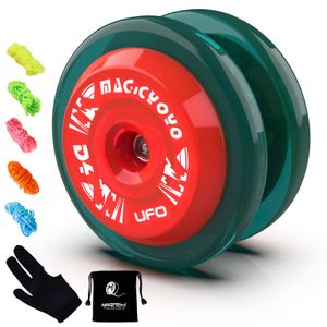 Yoyo MAGICYOYO D4 UFO reattivo Yo yo Plastic Looping per bambini Grandi trucchi professionali 2A 221118