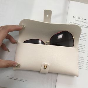 Sunglasses Cases Glasses Women Leather Soft Bag Fashion Portable Box Accessories Eyeglasses 221119