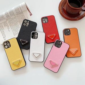 Fashion Designers 14 Pro Phone Cases Luxury All Cover Clas Letter Cases For Iphone 13 P 12mini 11 triangle Phone Case 199Z