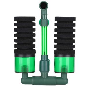 Filtrazione Riscaldamento Doppia testa QS200A Filtro in spugna biochimica Pratica QS100A Attrezzatura Spugne per acquario Serbatoio Assorbimento sicuro Accessori FiltroQ6E2 221119