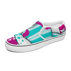 2022 neue Canvas-Skateschuhe, individuelle handbemalte Modetrend-Avantgarde-Low-Top-Boardschuhe für Herren und Damen S30