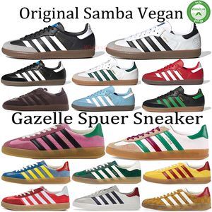 Met doos hotsale mode casual schoenen samba serie bw leger skate sneakers zwarte witte gom heren dames trainers maat