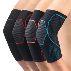 Knieschützer 1 Stück elastische Ellenbogenbandage Sport Kompressionsunterstützung atmungsaktiv Laufen Tennis Basketball Fitness Schutz Armärmel