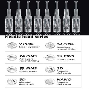 Домашний набор красоты дермапен иглы PMU MTS 1 3 5 7 9 12 24 36 42 42 N2 ПИН -картриджи Советы по размеру цена по цене обработки