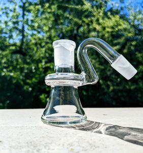 3'' Premium Quality 14mm 45° Mini Dry Ash Catcher Tobacco Water Pipe Bong Bubbler