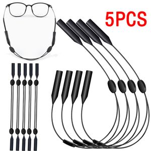 Eyeglasses chains Adjustable Eyewear Retainer Universal Fit Sports Sunglasses Unisex Strap Safety Glasses Holder with Large RoundHead 221119