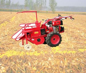 stainless steelNew mini combine harvester small sweet corn harvester for
