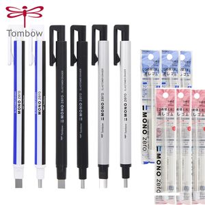 Erasers 13 PCs Japão Tombow Mono Series Modificação de caneta Modificação de borracha de alto brilho quadrado redondo automático 221118