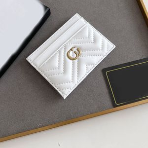 Varumärke korthållare Fashion Luxury Small Coin Pocket G Card Holders Designer Purses Herr Wallet Woman Män Kvinna Kohid Wallet Wallet