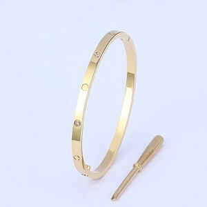 pulseira de ouro para homens diamnods parafuso pulseiras femininas couro amor pulseira de fenda Triomphes Bangles Clovers jóias de designer cjewelers Vivian Westwood Gift