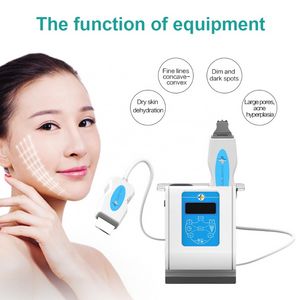 Slimming Machine Dual Handles Ultrasonic SKin Shovel Knives Facial Scrubber Deep Cleansing Blackheads Remover for Sale
