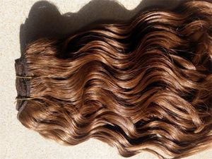 ny stjärna billiga kinesiska drottning hårprodukter mänskliga hårförlängningar 1 buntar gyllene färg 30 snabbt