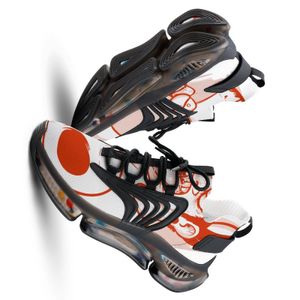 Anpassade skor orange gröna vita män skor sneakers diy elastic anpassade 015 sporttränare storlek 38-46 fdddasfasd