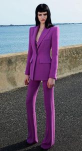 Pantaloni due pezzi da donna Completi con pantaloni da donna Smoking da lavoro per ufficio da donna Abiti da lavoro Formali 2 pezzi Giacca Blazer Matrimonio Per donna