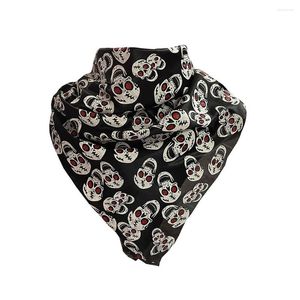 Bandanas Retro Bandana Scarf Stylish Paisley Pocket Square headwrap f￶r Women Lady