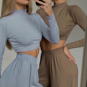 Women s Two Piece Pant two pieces outfits summer clothes crop top shorts 2 piece set clothing wholesale 221119