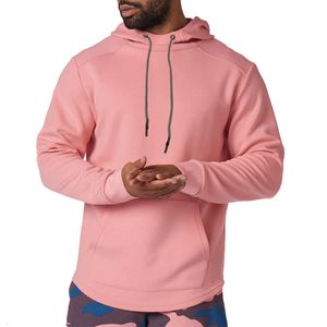 Erkek Hoodies Sweatshirts Erkek Kapşonlu Moda Kazak Sıradan Düz Renk Sporları İnce Kapşonlu Kazak Kişilik Top Güz Giyim 221119