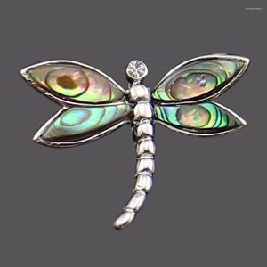 Colares pendentes de moda europeia e americana Dragonfly Animal Mãe de Pearl Abalone Shell Pingentents Diy Fit Colar Jewelry Women Jewelry
