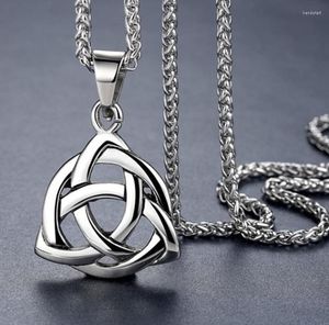 Pendant Necklaces Fashion Personality Viking Celtic Knot Necklace For Men Trend Punk Party Jewelry