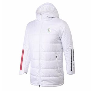 Algeriet herrar ner parkas vinter före match huva kappa vinter bomull kappa full dragkedja fritidssport utomhus varm tröja