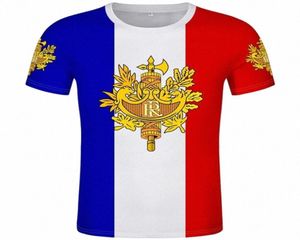 Men039s Tshirts France T Shirt DIY Made Made Numer Numer Fra Tshirt Nation Flag Marianne French Print Word Fr College P3205169